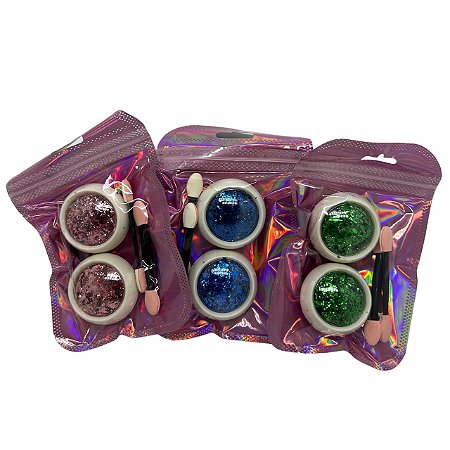 Decoração Glitter C/2