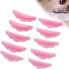 Bobs De Silicone Reutilizáveis Cílios 10 und
