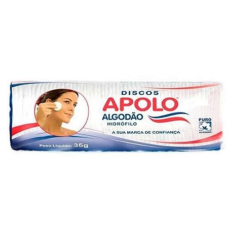 Algodão Apolo Discos Branco 35gr