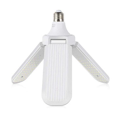 Lâmpada LED 45W Flores Dobráveis 6500K E27 Lampada Multifuncional