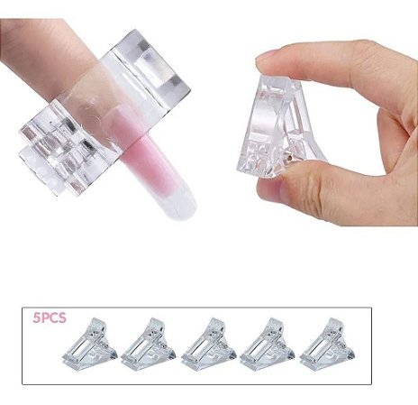 Presilha Acrílica C/5 Para Construção De Polygel
