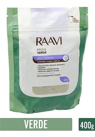 Raavi Argila Verde 400gr