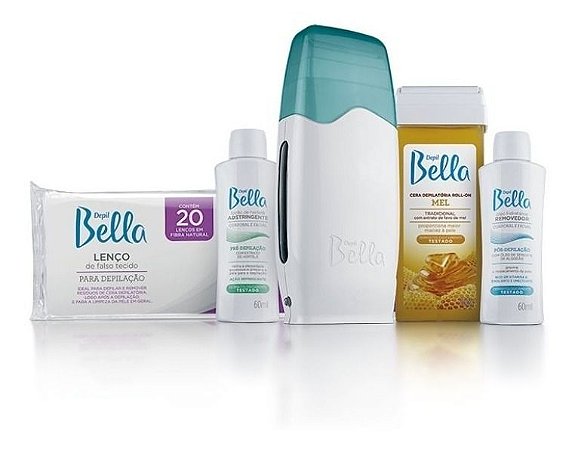 Depil Bella Kit Depilação Roll On
