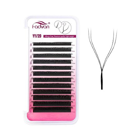 Cílios Fadvan Y Mix 8-14 0.07d