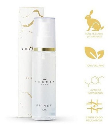 Primer Para Alongamento De Cílios Cherry 90ml