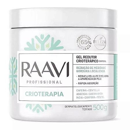 Raavi Gel Redutor Crioterápico 500gr