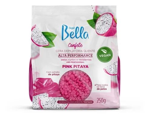 Depil Bella Cera Confete Pink Pitaya 250gr
