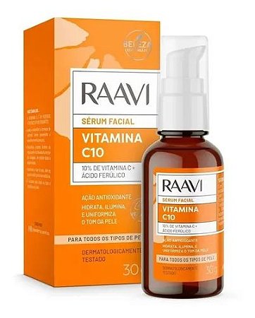 Raavi Serum Facial Vitamina C 10 30gr