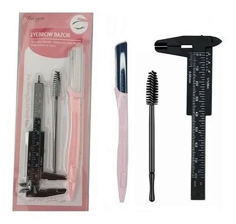 Kit Design De Sobrancelha Eyebrow Bazor