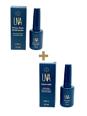Una Kit Primer Ácido E Adesivador 12ml