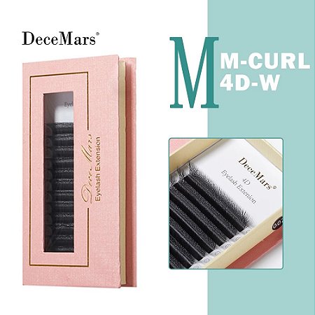 Cílios Decemars W 4d Mix 8-14 0.07 (LU-M)