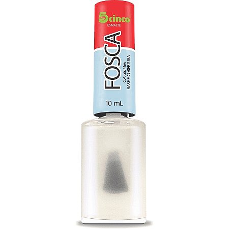 Esmalte 5Cinco Base e  Cobertura Fosca 10ml