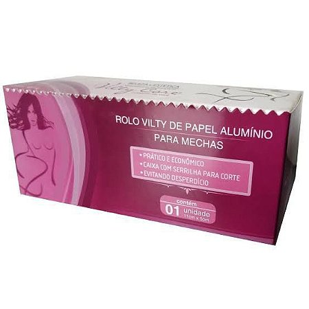 Rolo De Alumínio Para Mechas 12 X 30cm 320und