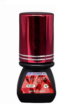 Cílios Cola Black Elite Master Ruby Hs 3ml