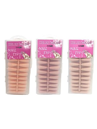 Helen Color Unha Soft Gel Postiça Realista 240 und