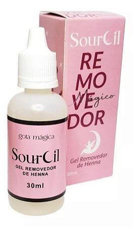 Sourcil Removedor De Henna Em Gel 30ml