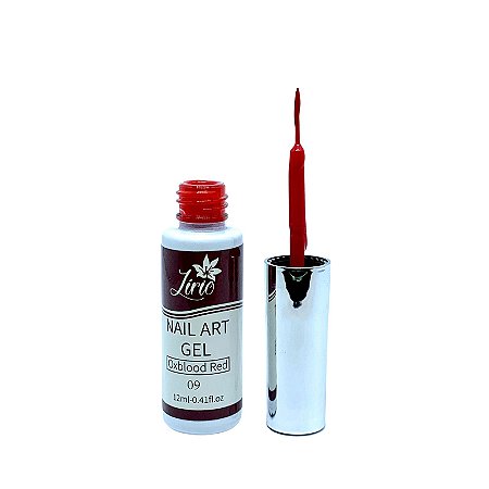 Esmalte Em Gel Liner Lirio 09 Vermelho 12ml