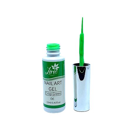 Esmalte Em Gel Liner Lirio 06 Verde 12ml