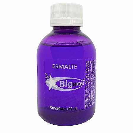 Big Universo Base Cobertura Brilhante Roxa 120ml