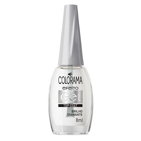 Esmalte Colorama Top Coat Efeito Gel