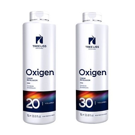 Tree Liss Água Oxigenada Ox Vol 1lt