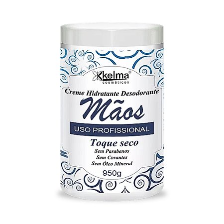 Kelma Creme Hidratante Para Mãos - Toque Seco 950g