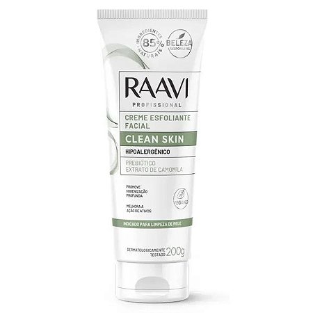 Raavi Creme Esfoliante Facial Clean Skin 200gr