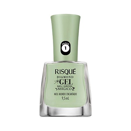 Esmalte Risque Diamond Gel Meu Mundo Encantado 9,5ml