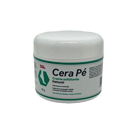 Cera Pé Creme Esfoliante para os Pés 50gr