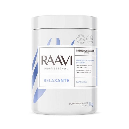 Raavi Creme de Massagem Relaxante 1kg
