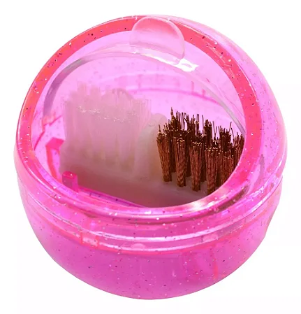 Escovinha De Aço Para Limpeza De Brocas Com Suporte