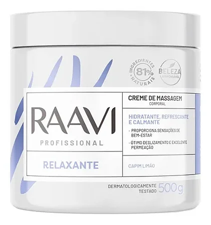 Raavi Creme Relaxante 500gr