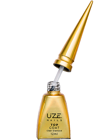 Uze Nails Top Coat Clear Diamond 12ml