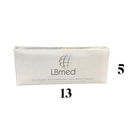 Envelope para Autoclave 5x13 Com 100und
