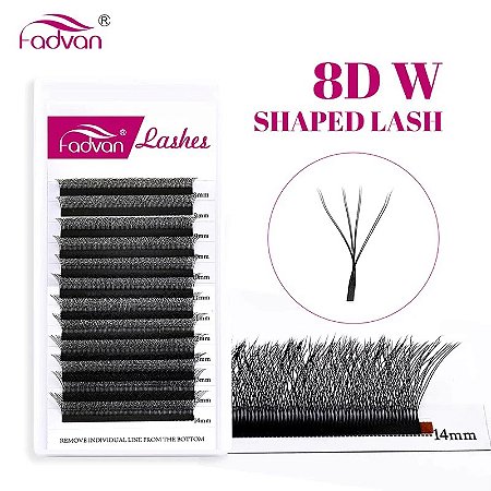Cílios Fadvan W 8d Mix 8-14 0.07d