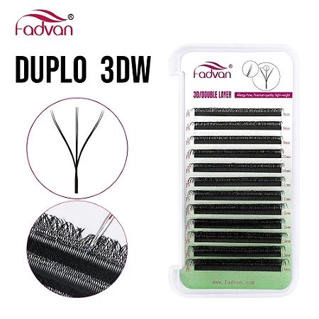 Cílios Fadvan W 3d Duplo Mix 8-14 0.07d