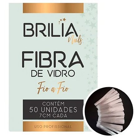 Brilia Nails Fibra Fio a Fio C/50 Und