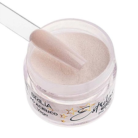 Brilia Nails Pó Acrílico Estrela Vega 20gr