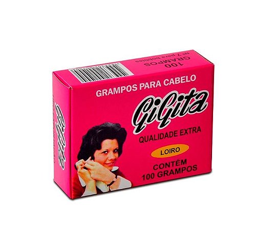 Grampo Gigita Loiro N7 Caixa Com 100
