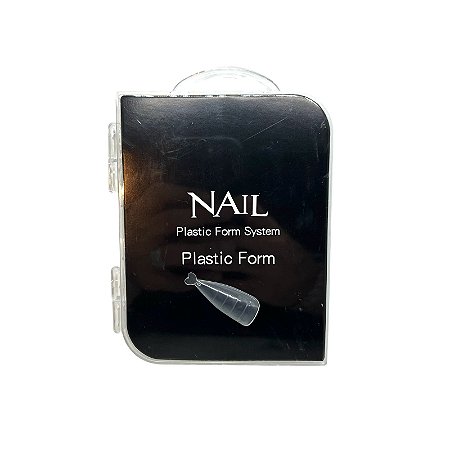 Tips Molde Transparente F1 Amendoada C/100