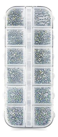 Decoração Strass Caixa Furta-Cor
