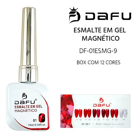 Esmalte Em Gel Dafu Magnético DF-01ESMG-9 10ml