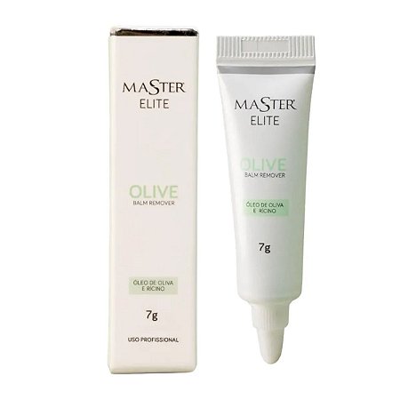 Removedor De Cílios Master Elite Olive Balm 7gr