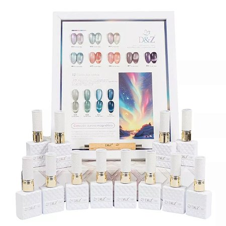 Esmalte em Gel D&Z Coleção Aurora Magnético