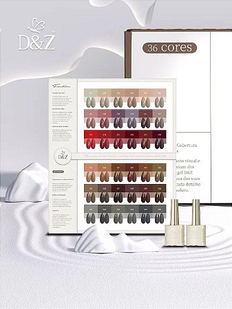 Esmalte em gel Gcovelis 36 Cores D&Z