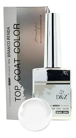 D&Z Top Coat Branco Renda 18ml