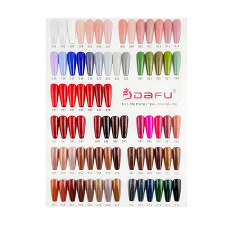 Esmalte Em Gel Dafu DF-ONE76 5ml