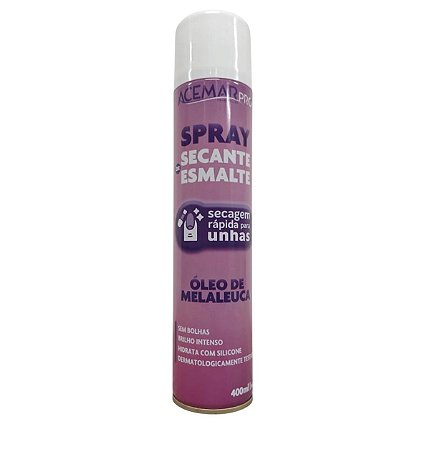Spray Secante de Unhas Acemar Óleo de Melaceuca 400ml