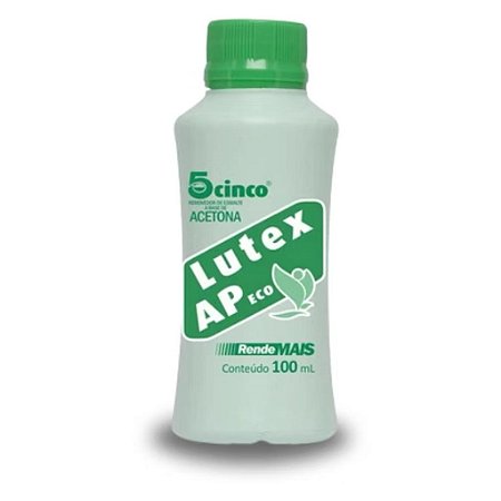 Acetona Cinco Lutex 100ml