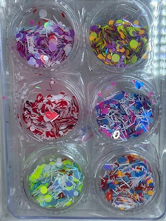 Decoração Estrela C/6 Unidades